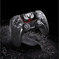 PS5 手把保護套 蜘蛛感應 柔軟矽膠 親膚手感 防汗止滑 觸控貼, 1個, 猛毒