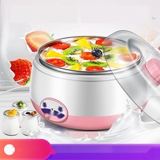 가정용 요거트메이커 대용량 요거트 제조기 낫또 만들기, 3. 핑크 1L 균분 20팩
