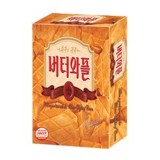 크라운 버터와플 52g, 1개