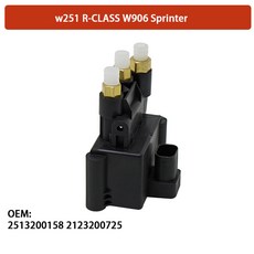 에어서스펜션 쇼바 W218 C218 CLS 클래스 앞 좌측 2183203113 오른쪽 2183203213 에어 서스펜션 스트럿 충격 2010- 1년 보증 흡수 장치, [03] Valve Blocks