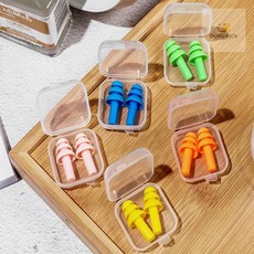 두루픽 실리콘 소음차단 귀마개 수면 이어플러그 층간소음귀마개, 노랑