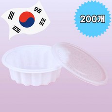 일등팩 국내생산 195파이 칼국수 냉면 면용기 (소) 백색 50개 몸통 뚜껑 세트 JH, 200개입, 1세트