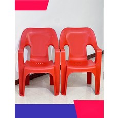 야외의자 가벼운 포장마차 스타일 식당의자, 1. 레드 1개