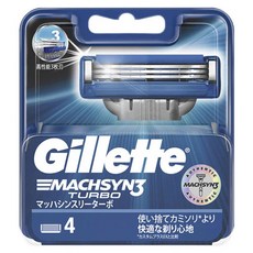 Gillette 吉列 Machsyn 3 Turbo系列刮鬍刀替換頭, 1盒