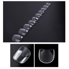 리필팁 패디 투명 1호부터 10호까지 각 50개입, 7호, 7호