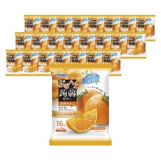 ORIHIRO Q彈蒟蒻果凍 溫州蜜柑口味 6入, 24個, 120g