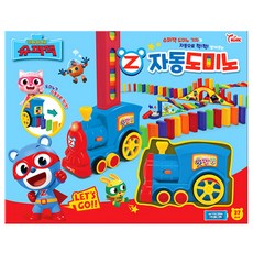 씽크-꼬마히어로 슈퍼잭 자동 도미노, 혼합색상, 1개