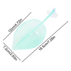 개구리 서식지 잎 흡입 컵 파충류 Basking 지역 휴식 테라스 탱크 액세서리 도마뱀을위한 시뮬레이션 된, 03 A, 1개