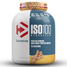 다이마타이즈 ISO100 Hydrolyzed Protein Powder Cinnamon Churro, 2.3kg, 1개