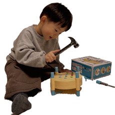 아리몰 유아 공구놀이 세트 망치놀이, 1개