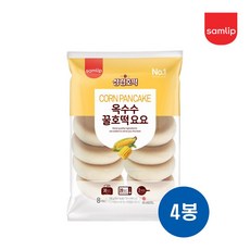 삼립 옥수수 미니 꿀호떡 요요 8입, 192g, 4개