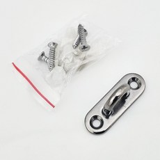 u자고리 u자 걸이 후크 고정 타공 천장 벽 고리 스텐 (나사못포함), 1개