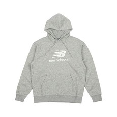 뉴발란스 스포츠 에센셜 "그레이" 후디