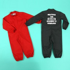 전신 미술 촉감 긴팔 가운 복 수트 놀이옷 9410EA 1(EA)