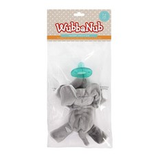 WubbaNub 유아용 젖꼭지 - 코끼리