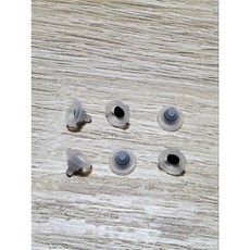 小邑的家 大螢幕時間LED手指計數器 帶燈念佛計數器 運動計步器, 橡膠鈕6顆, 1個