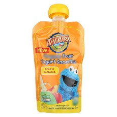 얼스베스트 프루트 요거트 스무디 120g, 피치 바나나(Peach Banana)