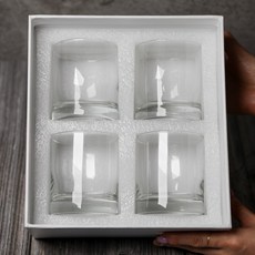 웬즈데이오프 베이직 온더락잔 300ml 2p 선물세트, 2개