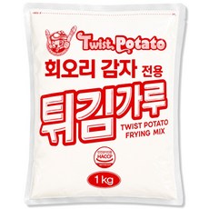회오리감자 전용 튀김가루 1kg 바삭한 감자튀김 업소용 베타믹스, 1개