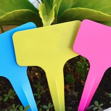 HD 화분 이름표 꽂이 텃밭 식물 20개 네임택 10cm 중형