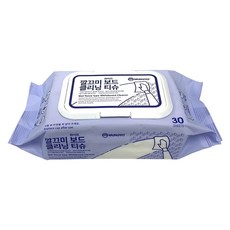 화이트보드 클리너 물티슈 클리닝티슈 30매입