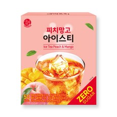 우리차 피치망고 아이스티, 5g, 50개입, 1개