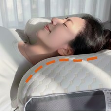 아르제 목편한 경추 베개 1위 숙면 일자목 낮은 기능성 커브, 1개, 소프트_화이트