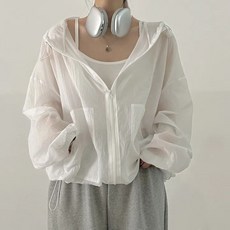 夏季薄款透氣連帽防曬外套