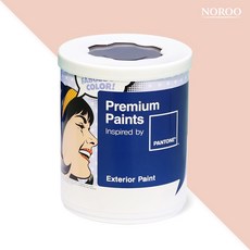 노루페인트 팬톤 실외 벽면 저광 페인트, 13-1404 PaleDogwood, 1L, 1개