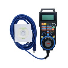 HLTNC XHC 무선 MACH3 밀링 LHB04B 핸드 머신 컨트롤러 MPG CNC WHB04B USB 조각기 펜던트, 4) 6 axis wired, 1개