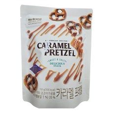 노브랜드 카라멜 프레첼, 1개, 110g