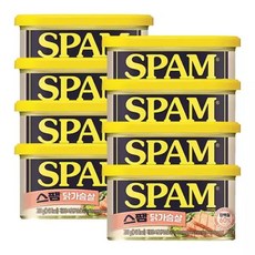 비비고 (CJ제일제당) 스팸 닭가슴살 200g X 8개