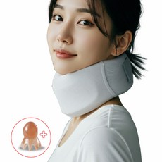 다두이다 고밀도폼 기내용 여행용 목보호대 목쿠션 거북목 지지대, 1개