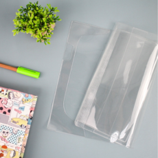 珠友 SC-23025 A5/25K 透明書套/可調式書衣, 1個