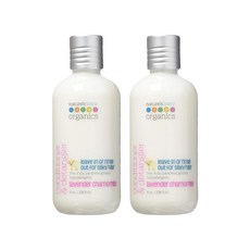 네이쳐스베이비오가닉스 컨디셔너 & 디탱글러 라벤더 카모마일 글루텐 프리, 236.5ml, 2개