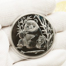 기념주화 수집용 은화 골드코인 메달 금속 인테리어장식품 컬렉션 선물용 고급 디자인, 팬더 실버 스타일 6