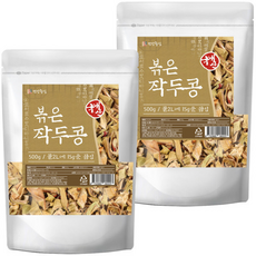 국산 볶은 작두콩 작두콩차 ( ), 2개입, 500g