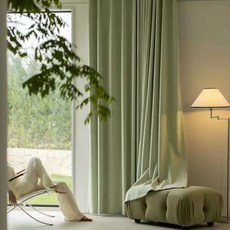 방풍커튼 겨울 난방 보온 x 우풍차단 대형 바람막이 커텐 안방 단열 거실 그레이 제라늄 방