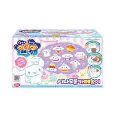 주영 아쿠아매직 시나모롤 카페놀이 물속의 마술세상 아쿠아 매직 시나모를카페놀이 매직물감 놀이 완구, 다양, 1개