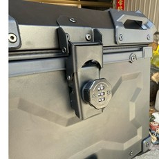 二輪出走 鋁合金機車後箱 密碼鎖頭, 1個