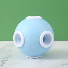 矽膠洗衣去毛球清潔球 防纏繞衣物淨化洗護球, 藍色 袋裝, 1個