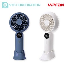 VIPFAN V04 휴대용 LED 선풍기, 1개