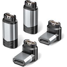 Itramax USB C 충전기 어댑터 Garmin Watch 4Pack Type C 충전 케이블 컨버터 Garmin Fenix 8 7S 7X 6 E Pro Forerunner, Gary-4 Pack