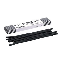 時代中西畫材 日本伊研IKEN 1500號畫用炭筆，高耐熱柳木炭細軸10支入，素描繪畫專用, 1個