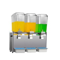 냉음료 디스펜서 아이스티 기계 쥬스기 냉커피 수정과 뷔페 호텔 식당, 18L 3구(냉각)