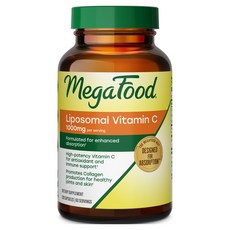 Mega Food 脂質體維他命C 1000mg 膠囊, 1個, 120錠