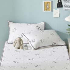 [애끌리아] 바오바오 HR 3중직 밴딩 냉감 베개덮개 1장(50X70), 사이즈:바오바오