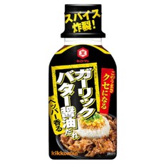 KIKKOMAN 龜甲萬 蒜香奶油醬油, 1個, 200g