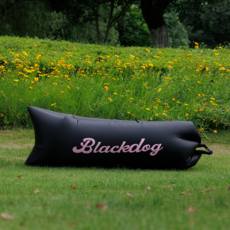 BLACKDOG 휴대용 에어 소파 CBD2450WS021, 블랙