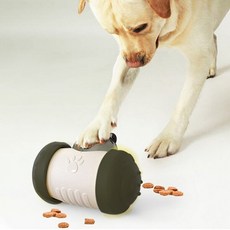 오즈워크 장난감 사료통 반려견 반려묘 실내놀이 두뇌자극 노즈워크장난감, 블랙